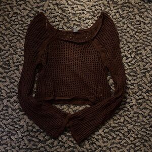 Old Navy Brown Knit Women's Top